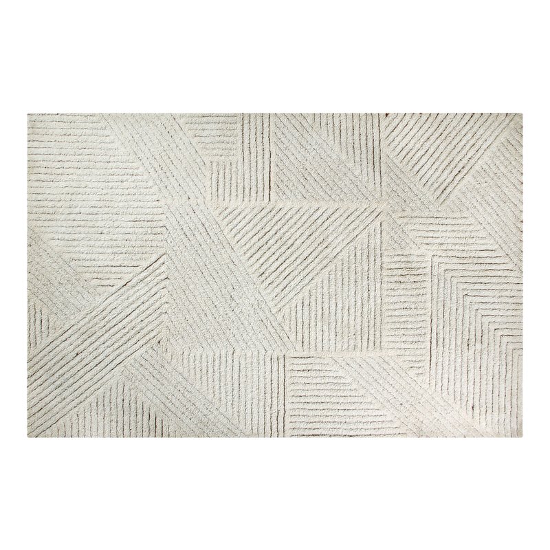 Lorena Canals Woolable Rug Golden Coffee In White