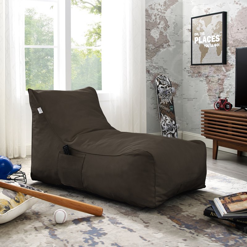 Loungie Resty Bean Bag In Brown
