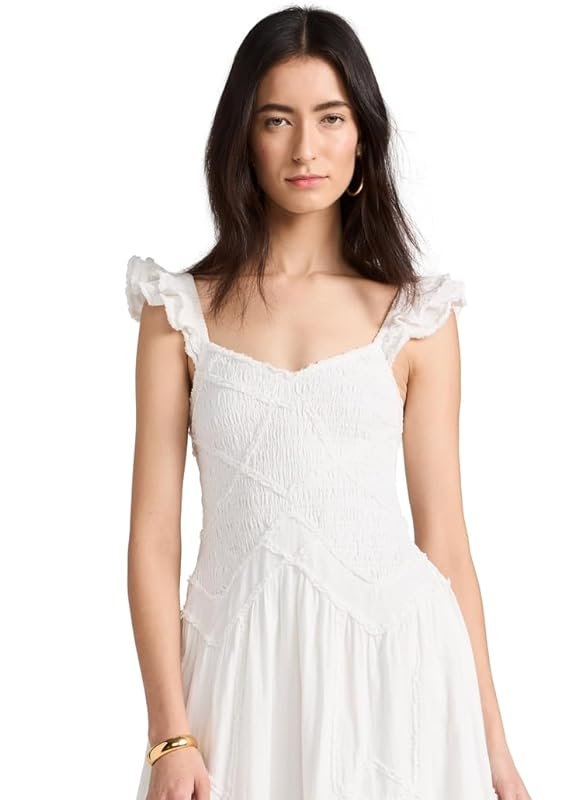 Love Moschino Love Shack Fancy Women's Brin Dress In White