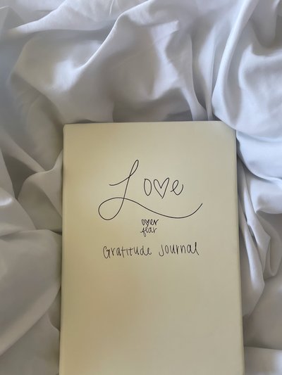 Love Over Fear Gratitude Journal product