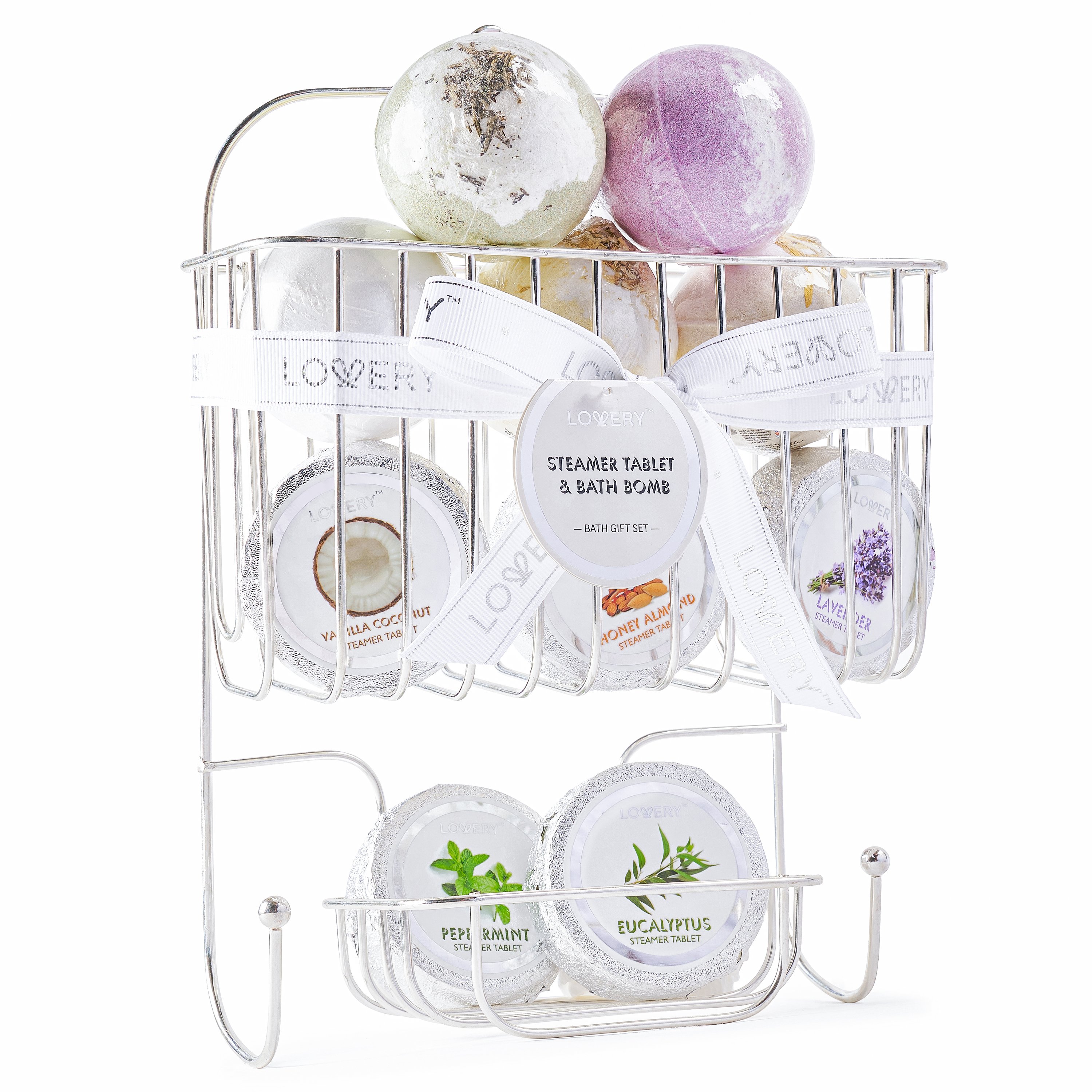 Lovery Essential Oil Shower Steamer And Bath Bomb Set