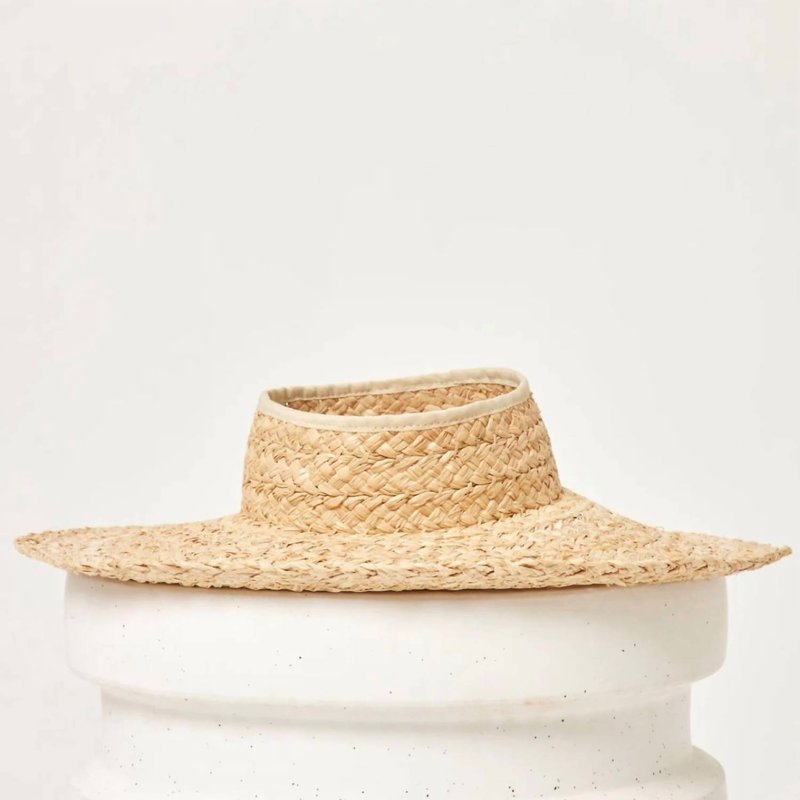 Shop L*space Samira Visor Hat In Brown