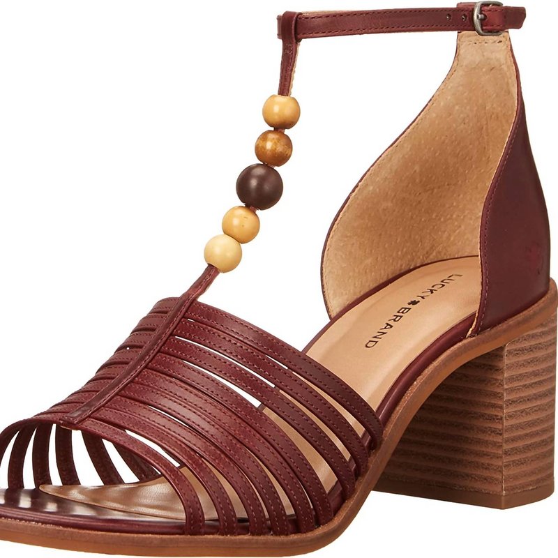 Shop Lucky Brand Sylvesha Sandals In Brown