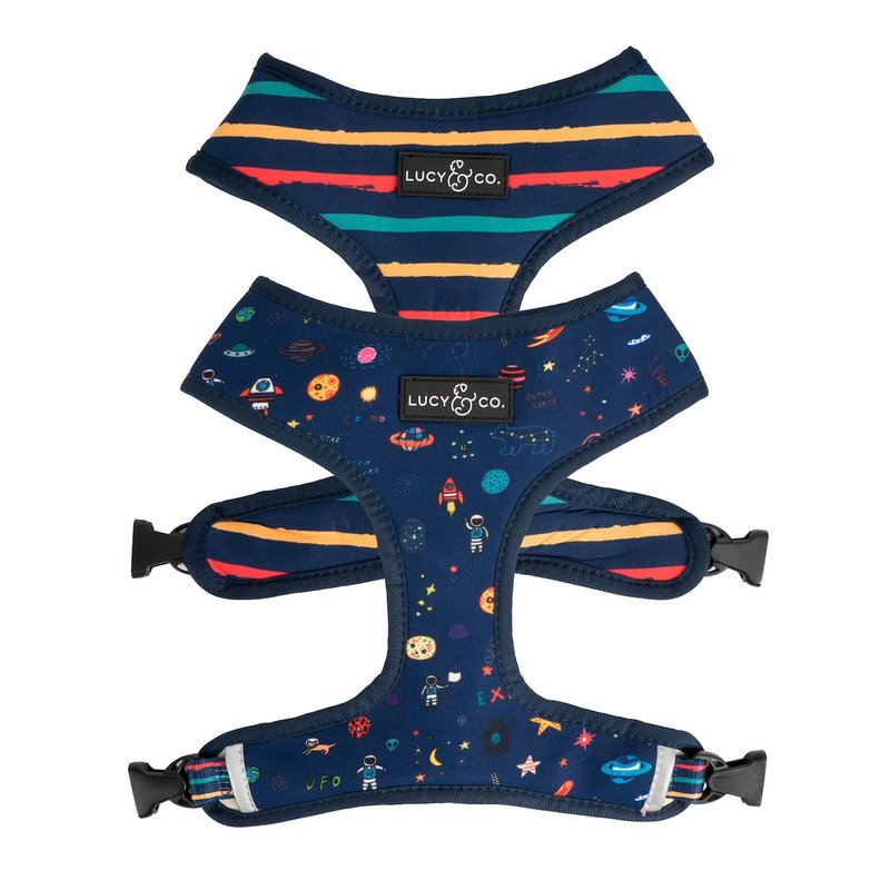 Lucy And Co The Space Doodle Pet Reversible Harness