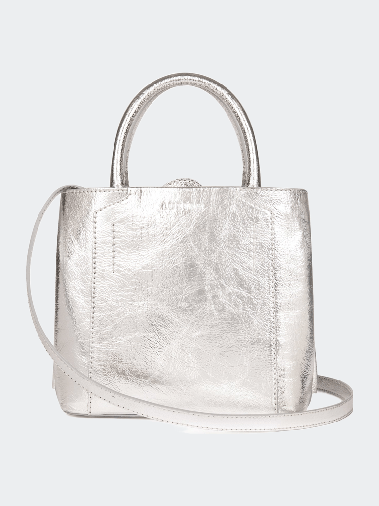 Silver Mini Handbag The Nina - Silver