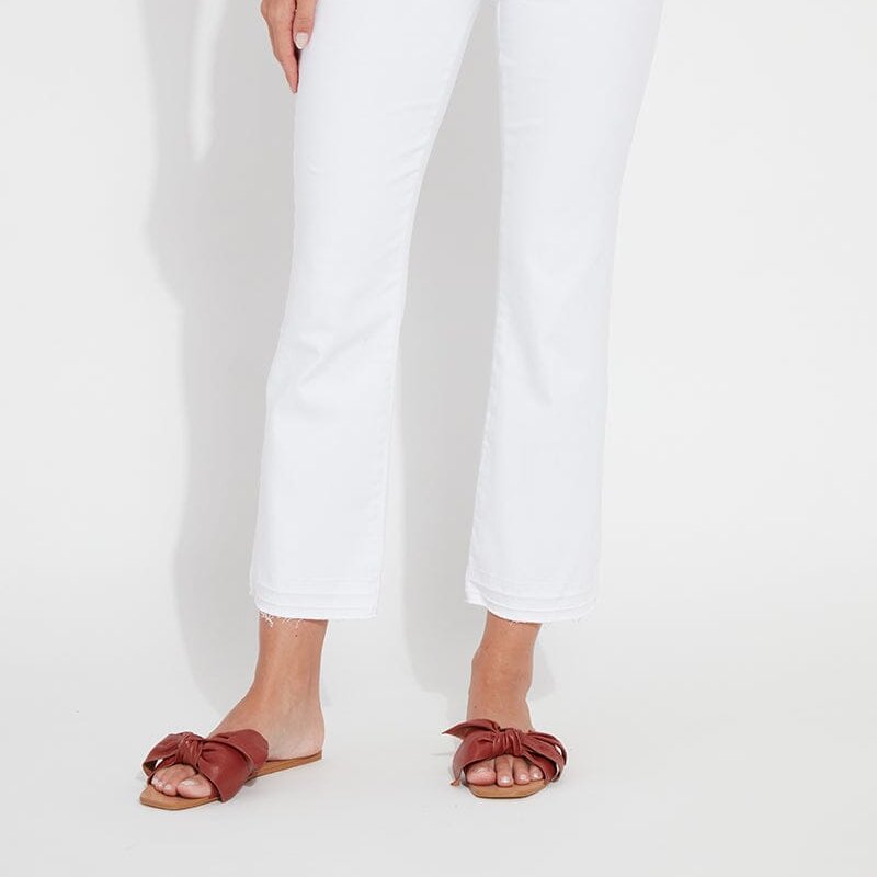 Shop Lyssé 'holding Power' Premium Denim Baby Boot Jeans In White