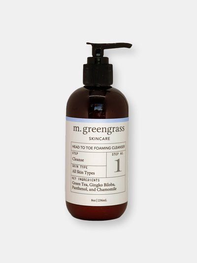 M.Greengrass Head to Toe Foaming Cleanser | Step 1 product