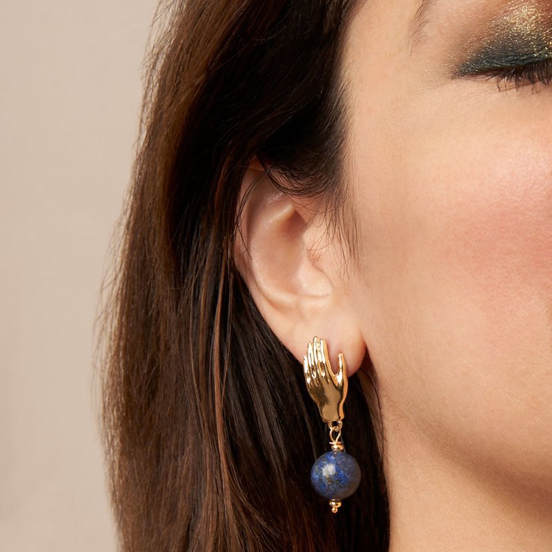 Mle Inanna Earrings In Gold