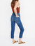 Mom High Rise Cropped Tapered Jeans