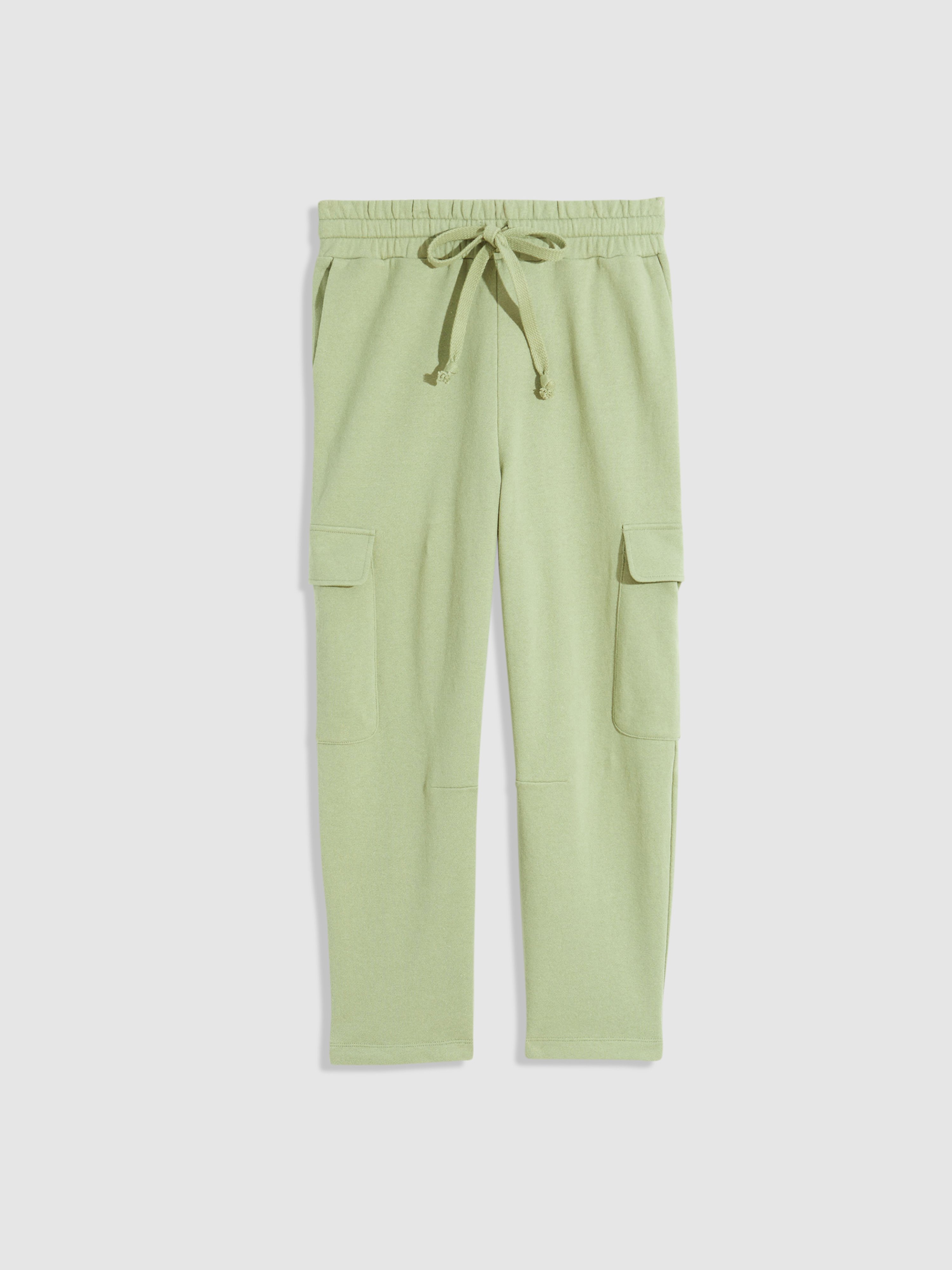Madewell MADEWELL TAPERED HUSTON CARGO PULL-ON CROPPED PANTS