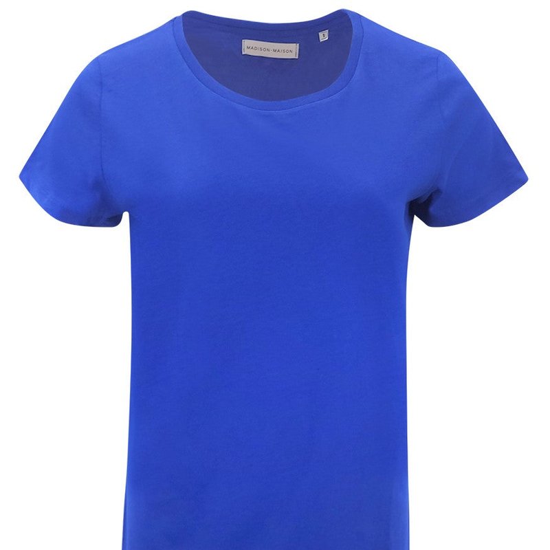 Madison Maison Cotton Mid Blue T Shirt