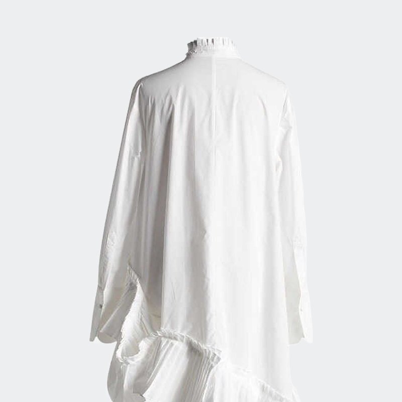Shop Madonna & Co Asymmetrical White Shirt