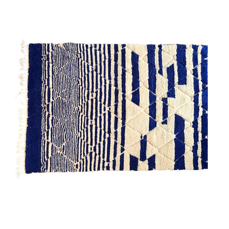 Madouk Collection Jack & Jill Rug In Blue