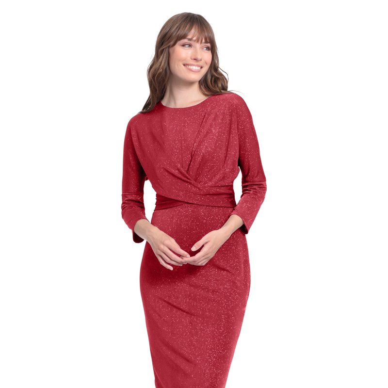 Maggy London London Times Kelly Dress In Red