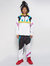 Pullover Track Jacket - White