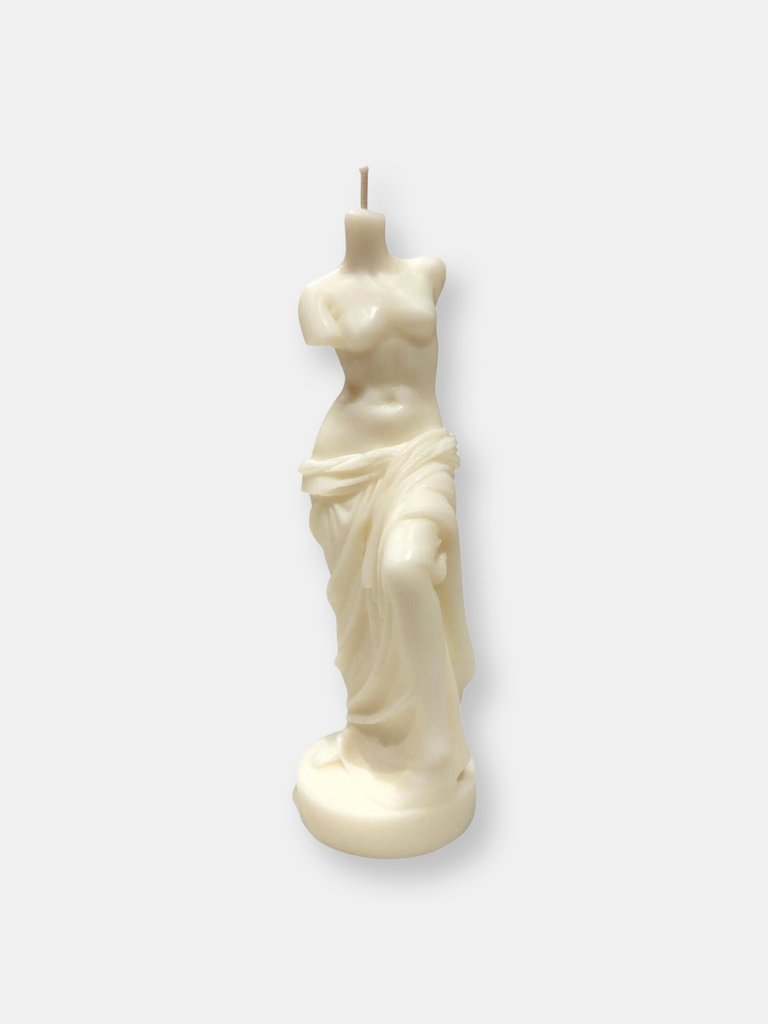 Large Goddess Venus Candle - Gardenia Scent