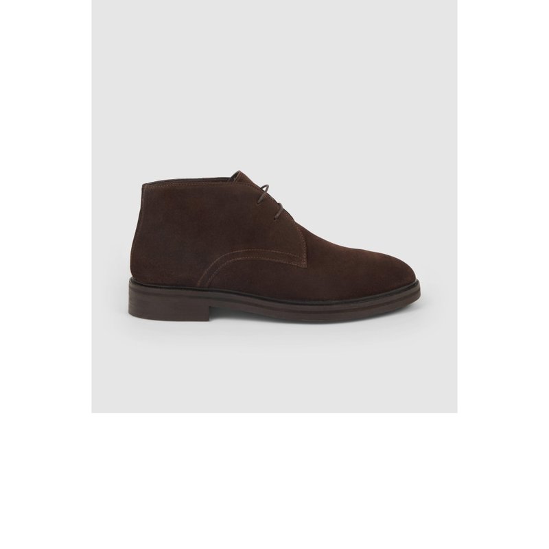 Maine Mens Luca Suede Chukka Boots In Brown