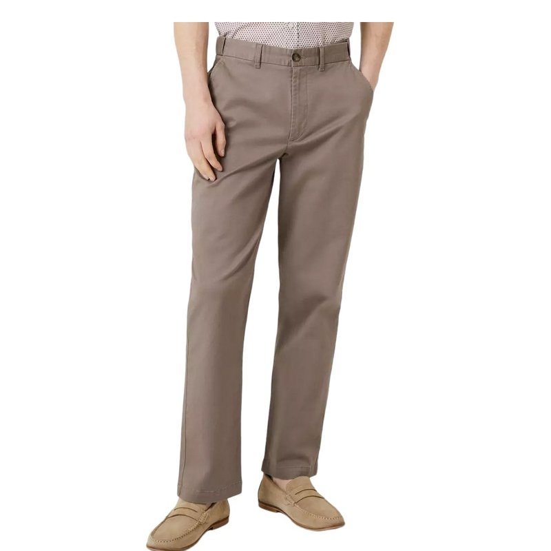 Shop Maine Mens Premium Chino Pants In Brown