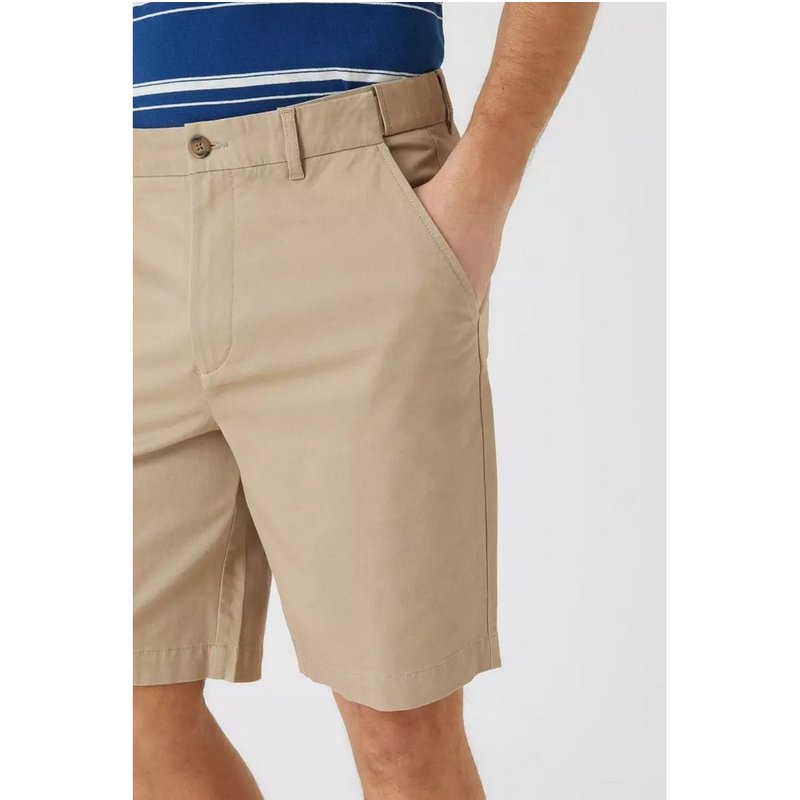 Shop Maine Mens Premium Chino Shorts In Brown