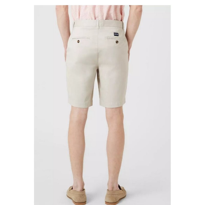 Shop Maine Mens Premium Chino Shorts In White