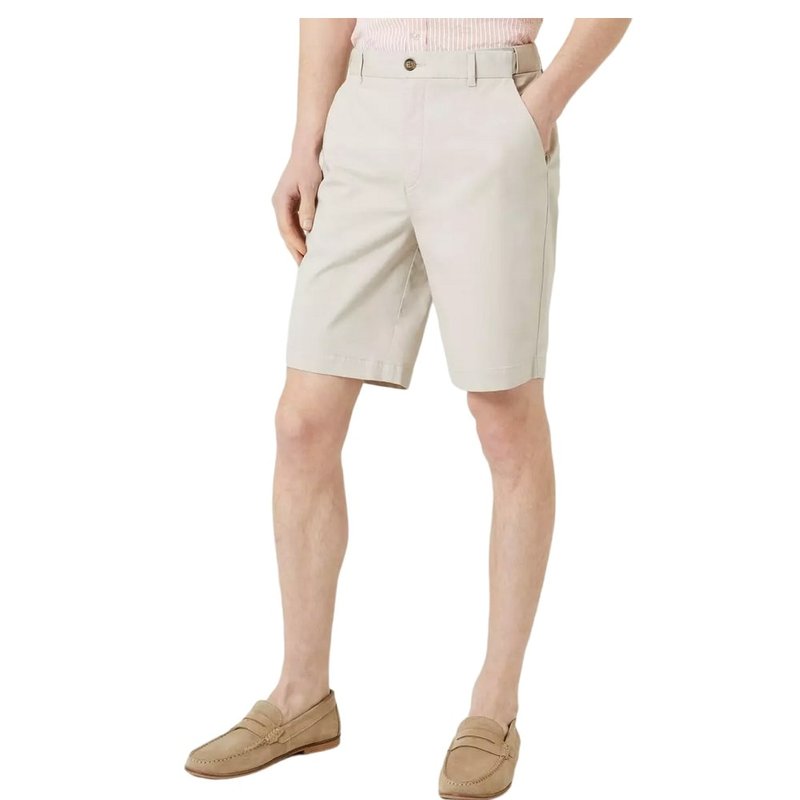 Shop Maine Mens Premium Chino Shorts In White