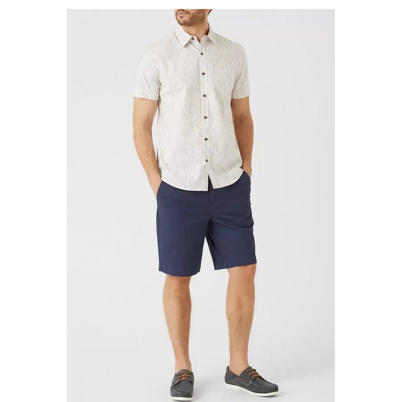 Shop Maine Mens Premium Chino Shorts In Grey