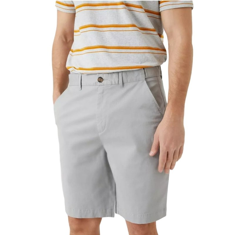 Shop Maine Mens Premium Chino Shorts In Grey