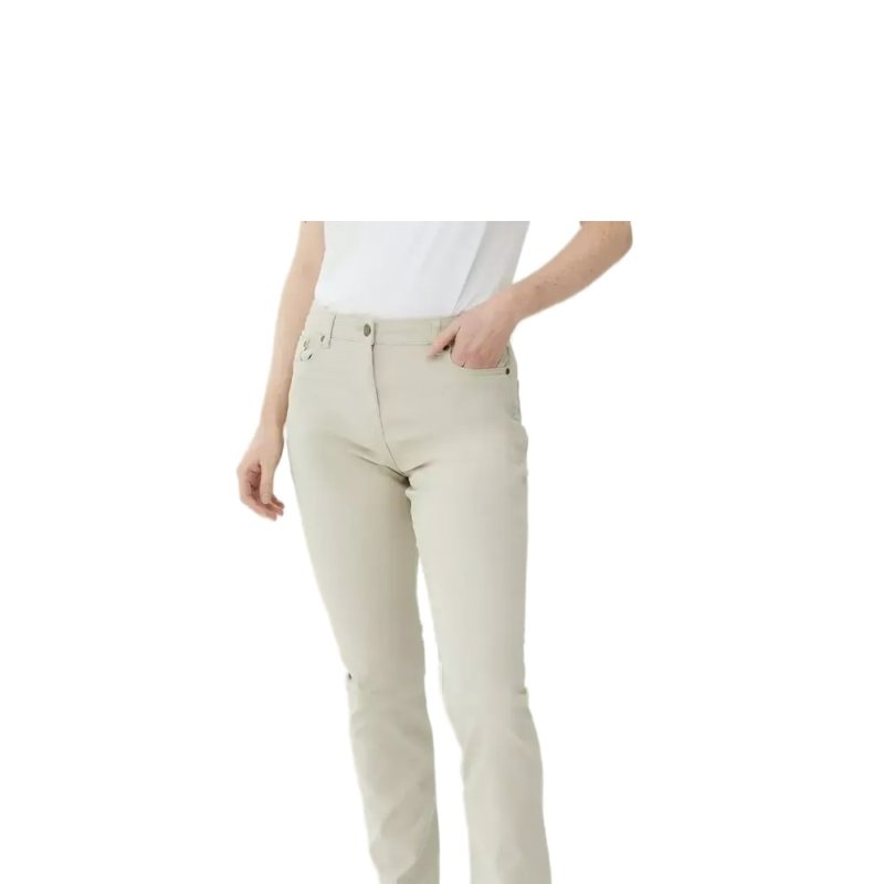 Maine Womens/ladies Stretch Pants In Brown