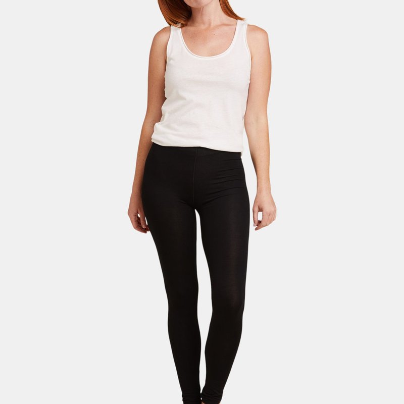 Majestic Soft Touch Legging In Noir