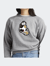 Unisex Hungry Pizza Panda Sweater/Sweatshirt- Eco friendly - Grey/White/Black/Yellow