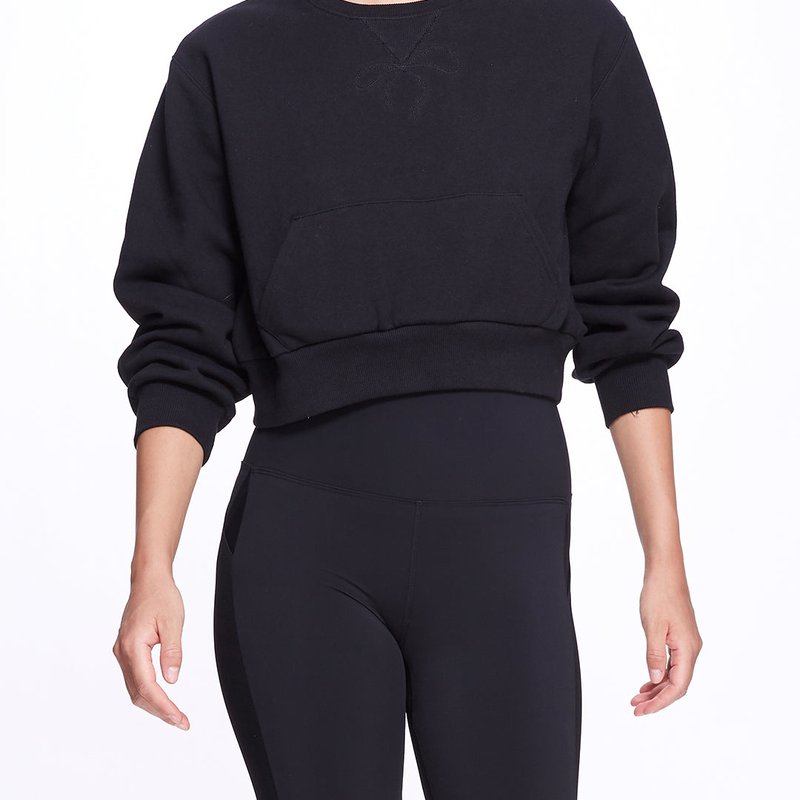 Marchesa Active Wilma Sweatshirt In Black
