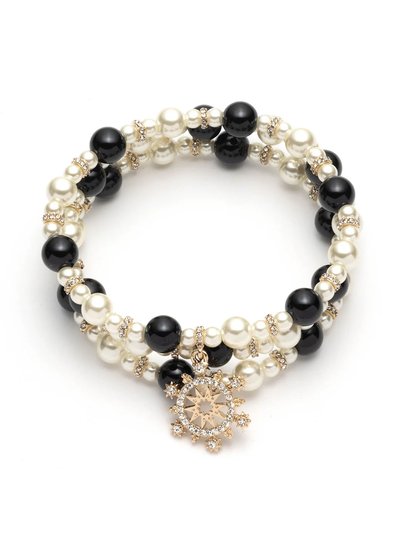 Marchesa Black Pearl Bracelet Set product