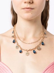 Blue Layered Necklace
