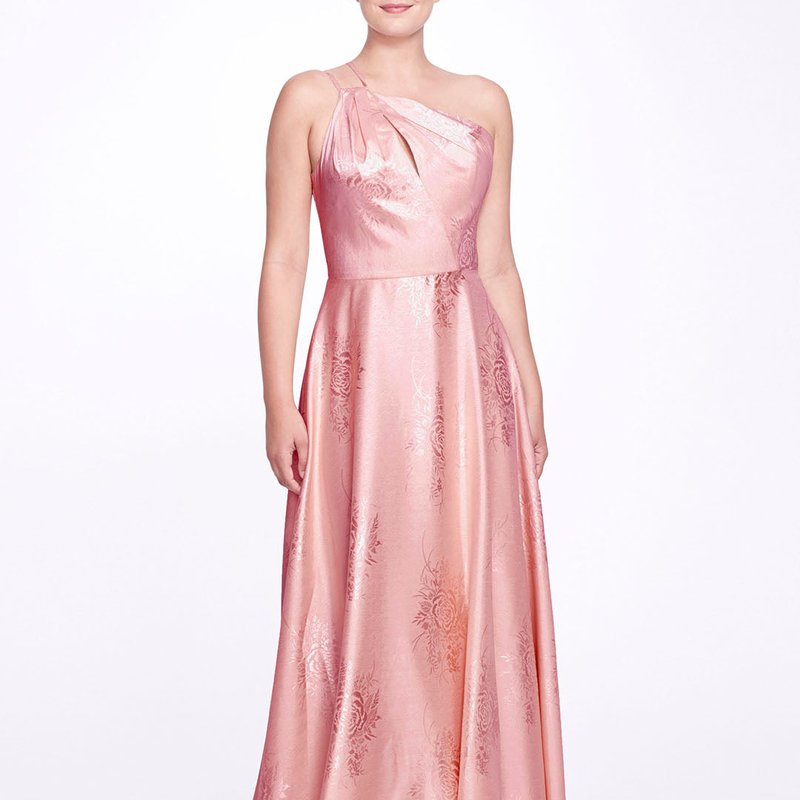 Shop Marchesa Bridesmaids Barletta Gown In Pink