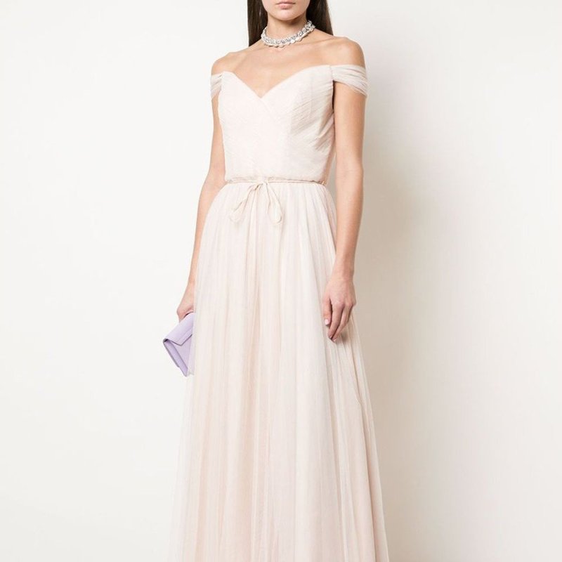 Marchesa Bridesmaids Florence Gown In Blush