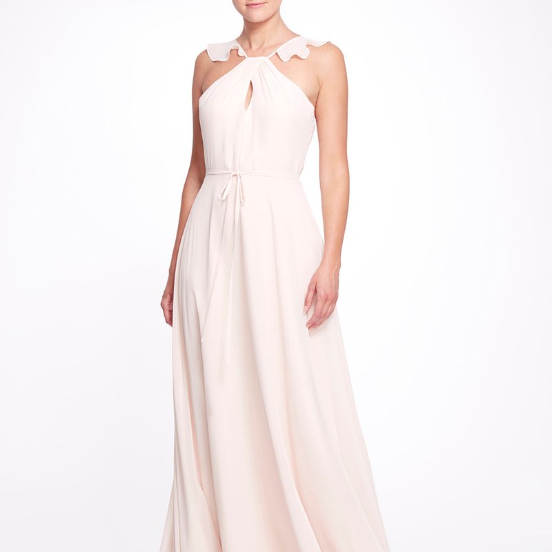 Marchesa Bridesmaids Pavia Gown In Pink