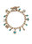 Charm Detail Chain Bracelet - Turquoise