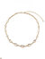 Gold Stone Collar Necklaces - Gold