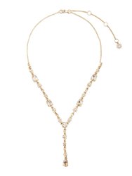 Gold Y Necklace - Gold