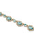 Pear Stone Embellished Charm Necklace