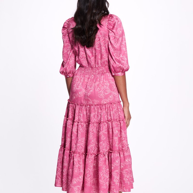 Shop Marchesa Sorrel Dress In Pink