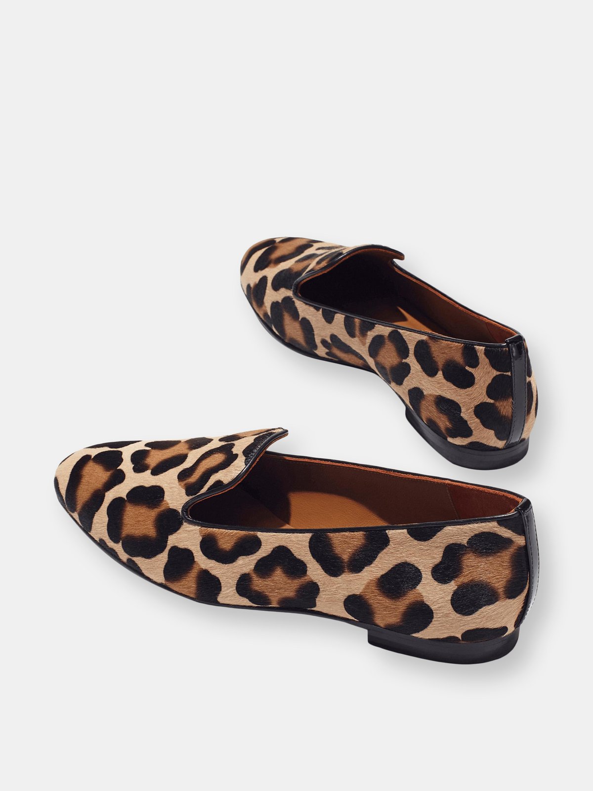 virtue main Pronoun Margaux Medium The Loafer - Leopard Haircalf | Verishop