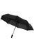 Marksman 21.5 Inch Traveller 3-Section Auto Open & Close Umbrella (Solid Black) (12.1 x 38.6 inches) - Solid Black