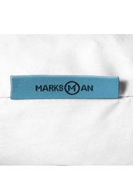 Marksman 21.5 Inch Traveller 3-Section Auto Open & Close Umbrella (White) (12.1 x 38.6 inches)