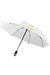 Marksman 21.5 Inch Traveller 3-Section Auto Open & Close Umbrella (White) (12.1 x 38.6 inches)
