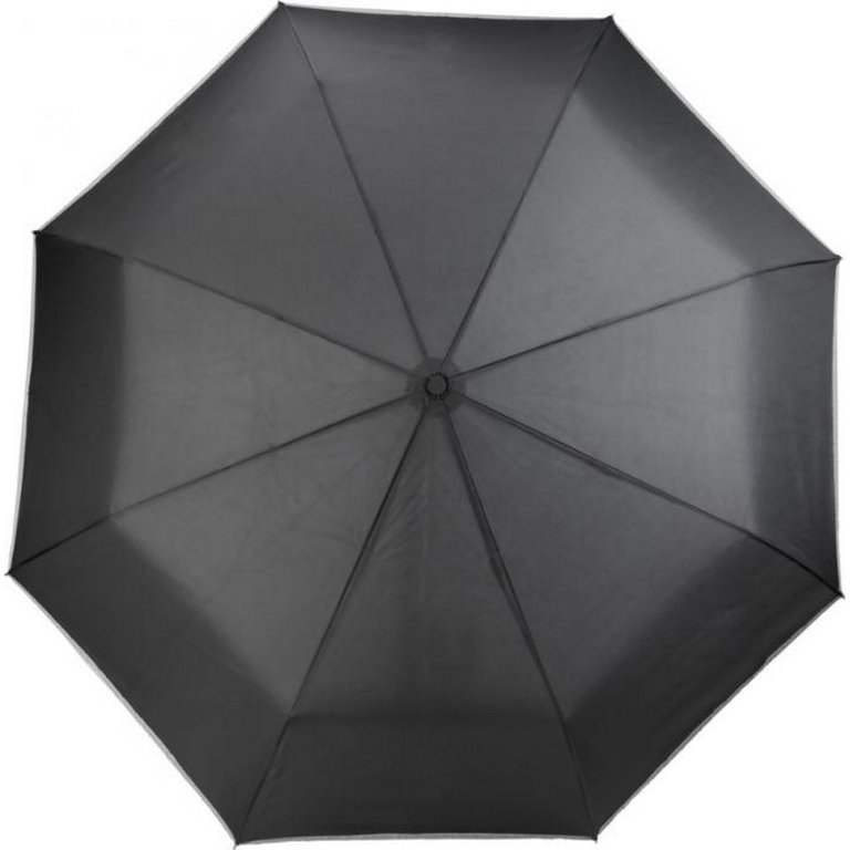 Marksman Luminous 27 Inch LED Automatic Umbrella (Solid Black) (One Size)