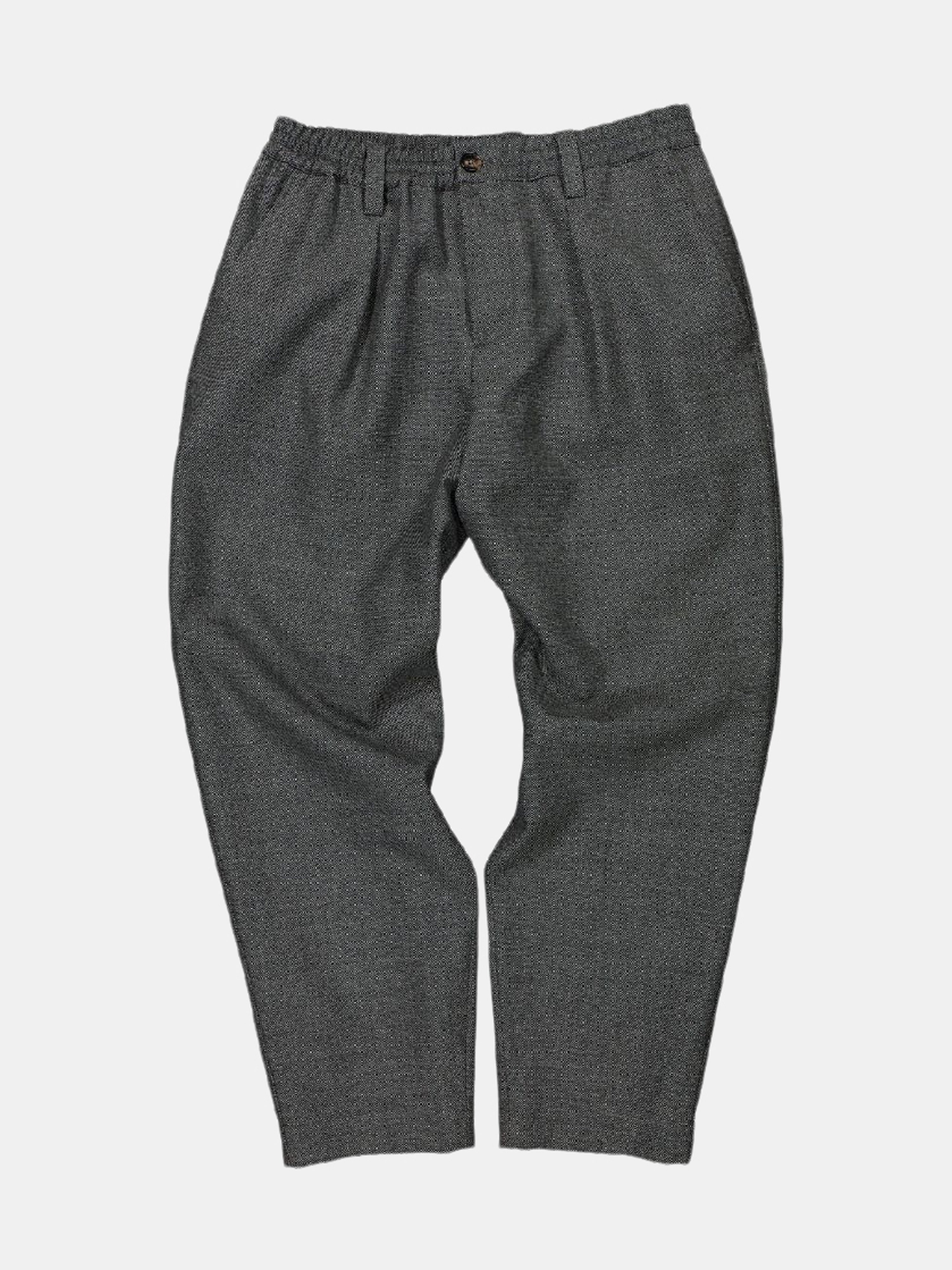 Marni Tropical Wool Trousers 'charcoal' In Grey