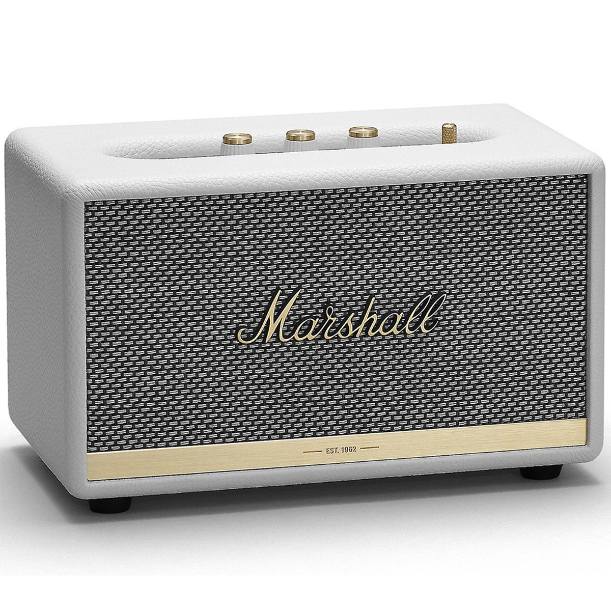 Marshall Acton II Bluetooth Speaker - White | Verishop