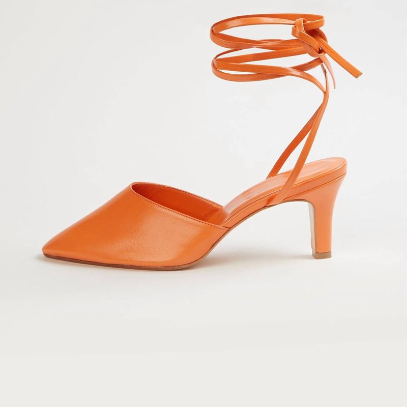 Shop Martiniano Party Sandal In Light Orange