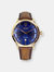 Maserati Men's Epoca R8851118012 Brown Leather Quartz Fashion Watch - Brown